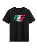 Alpinestars Global CSF Short Sleeve Tee - Black/Green/White/Red