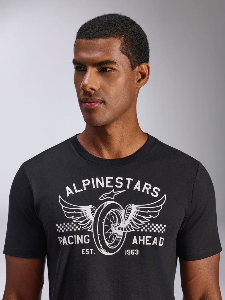 Alpinestars Heritage Patch CSF Short Sleeve Tee - Black - View 5 | Everest Motorcycles