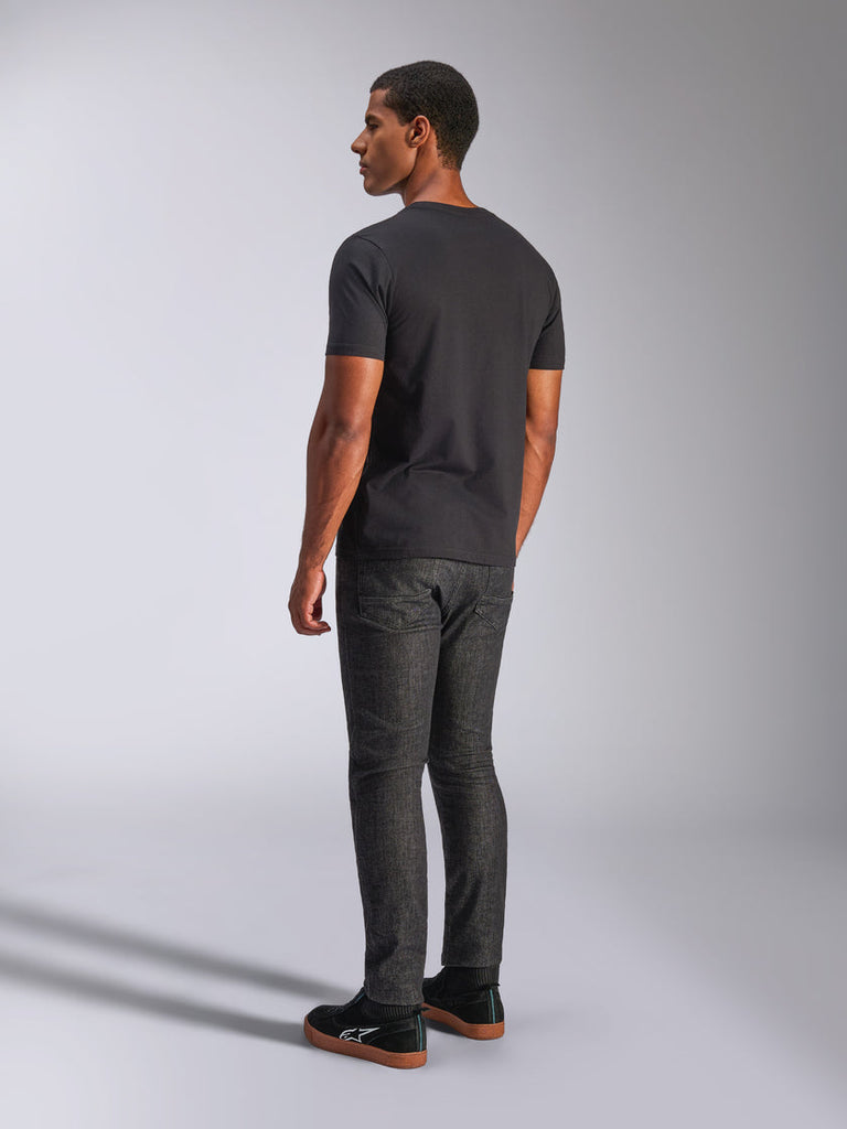 Alpinestars Tech Boot CSF Sleeve Tee - Black - View 4 | Everest Motorcycles