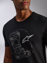 Load image into Gallery viewer, Alpinestars Tech Boot CSF Sleeve Tee - Black - View 5 | Everest Motorcycles