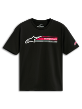 Load image into Gallery viewer, Alpinestars Partake CSF Sleeve Tee - Black - View 1 | Everest Motorcycles