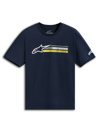 Alpinestars Partake CSF Sleeve Tee - Navy - View 1 | Everest Motorcycles