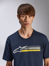 Load image into Gallery viewer, Alpinestars Partake CSF Sleeve Tee - Navy - View 4 | Everest Motorcycles