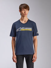 Load image into Gallery viewer, Alpinestars Partake CSF Sleeve Tee - Navy - View 3 | Everest Motorcycles