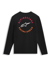 Load image into Gallery viewer, Alpinestars True CSF Long Sleeve Tee - Black - View 2 | Everest Motorcycles