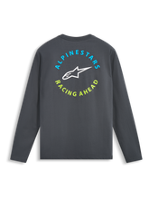 Load image into Gallery viewer, Alpinestars True CSF Long Sleeve Tee - Charcoal - View 2 | Everest Motorcycles