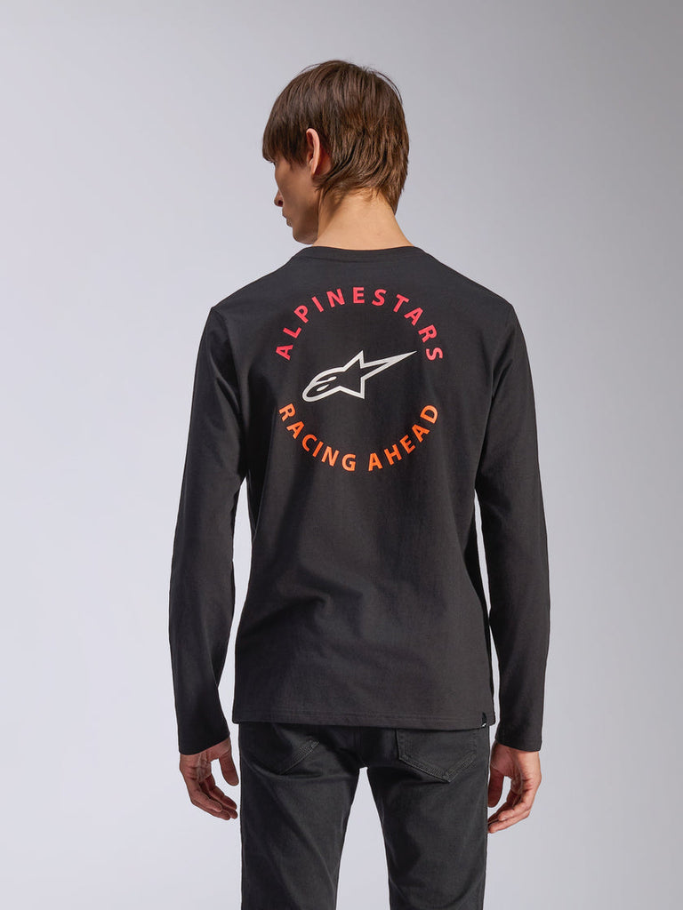 Alpinestars True CSF Long Sleeve Tee - Black - View 3 | Everest Motorcycles