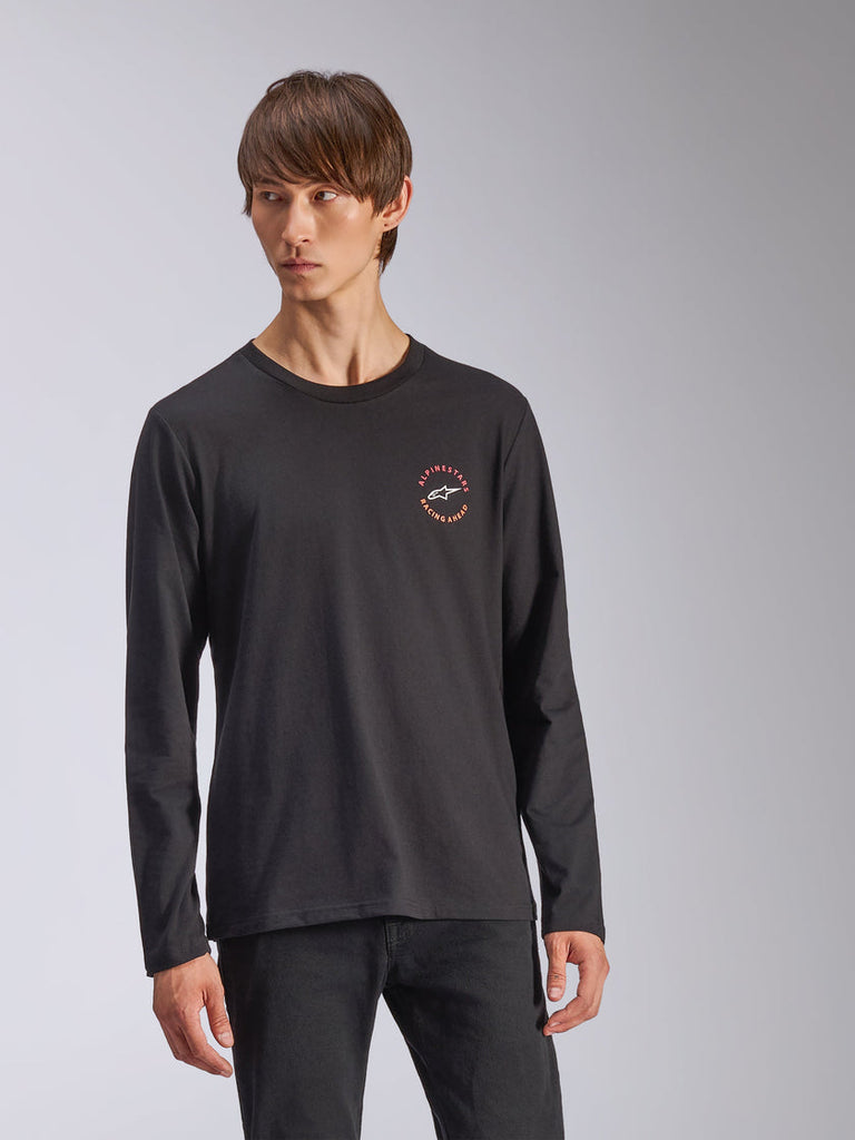 Alpinestars True CSF Long Sleeve Tee - Black - View 4 | Everest Motorcycles