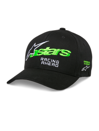 Alpinestars Entitled Hat - Black/Green - View 1 | Everest Motorcycles