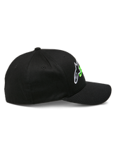 Load image into Gallery viewer, Alpinestars Entitled Hat - Black/Green - View 4 | Everest Motorcycles