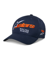 Load image into Gallery viewer, Alpinestars Entitled Hat - Navy/Orange - View 1 | Everest Motorcycles