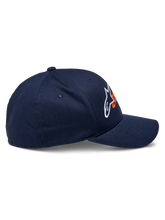 Load image into Gallery viewer, Alpinestars Entitled Hat - Navy/Orange - View 4 | Everest Motorcycles