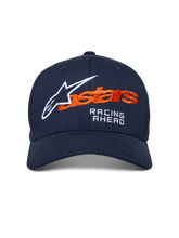 Load image into Gallery viewer, Alpinestars Entitled Hat - Navy/Orange - View 5 | Everest Motorcycles