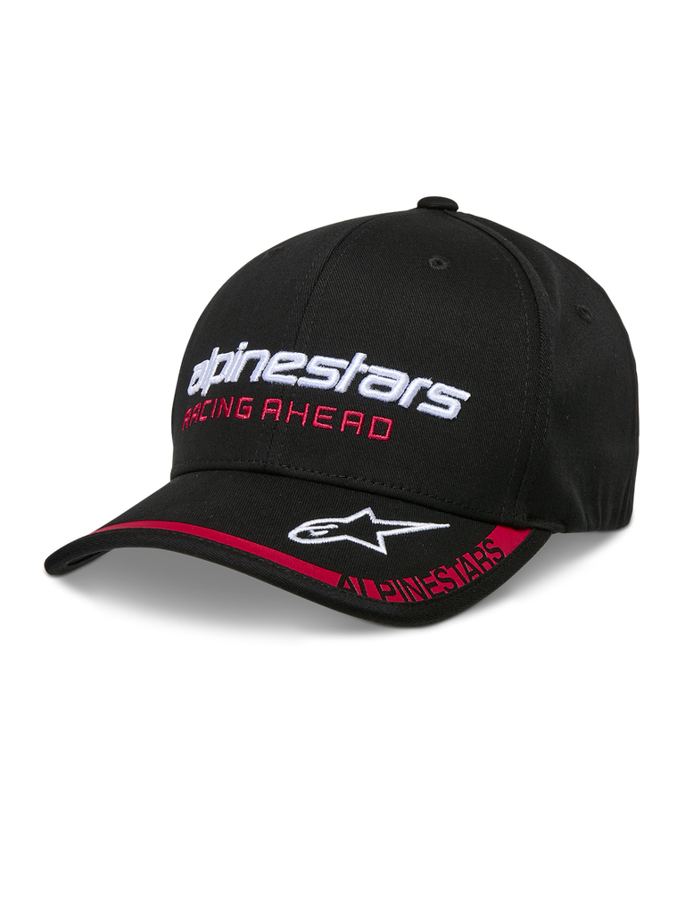 Alpinestars Indent Hat - Black/Red - View 1 | Everest Motorcycles