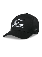 Load image into Gallery viewer, Alpinestars Ride Sonic Hat - Black/White - View 1 | Everest Motorcycles