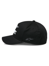 Load image into Gallery viewer, Alpinestars Ride Sonic Hat - Black/White - View 2 | Everest Motorcycles