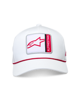 Load image into Gallery viewer, Alpinestars Specific Snapback Hat - White - View 5 | Everest Motorcycles