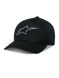 Alpinestars Ageless Snapback Hat - Black/Charcoal - View 1 | Everest Motorcycles