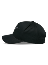 Load image into Gallery viewer, Alpinestars Ageless Snapback Hat - Black/Charcoal - View 2 | Everest Motorcycles