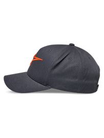 Alpinestars Ageless Snapback Hat - Charcoal/Orange - View 2 | Everest Motorcycles