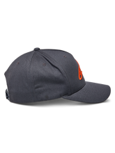 Load image into Gallery viewer, Alpinestars Ageless Snapback Hat - Charcoal/Orange - View 4 | Everest Motorcycles