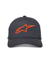 Load image into Gallery viewer, Alpinestars Ageless Snapback Hat - Charcoal/Orange - View 5 | Everest Motorcycles