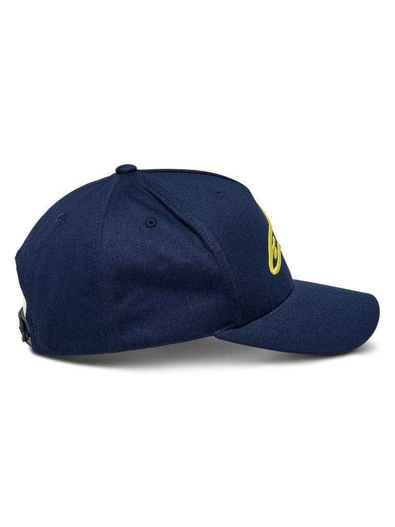 Alpinestars Ageless Snapback Hat - Navy/ Hi Vis/Yellow - View 4 | Everest Motorcycles