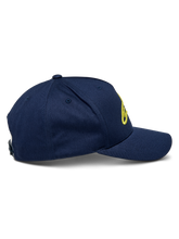 Load image into Gallery viewer, Alpinestars Ageless Snapback Hat - Navy/ Hi Vis/Yellow - View 4 | Everest Motorcycles