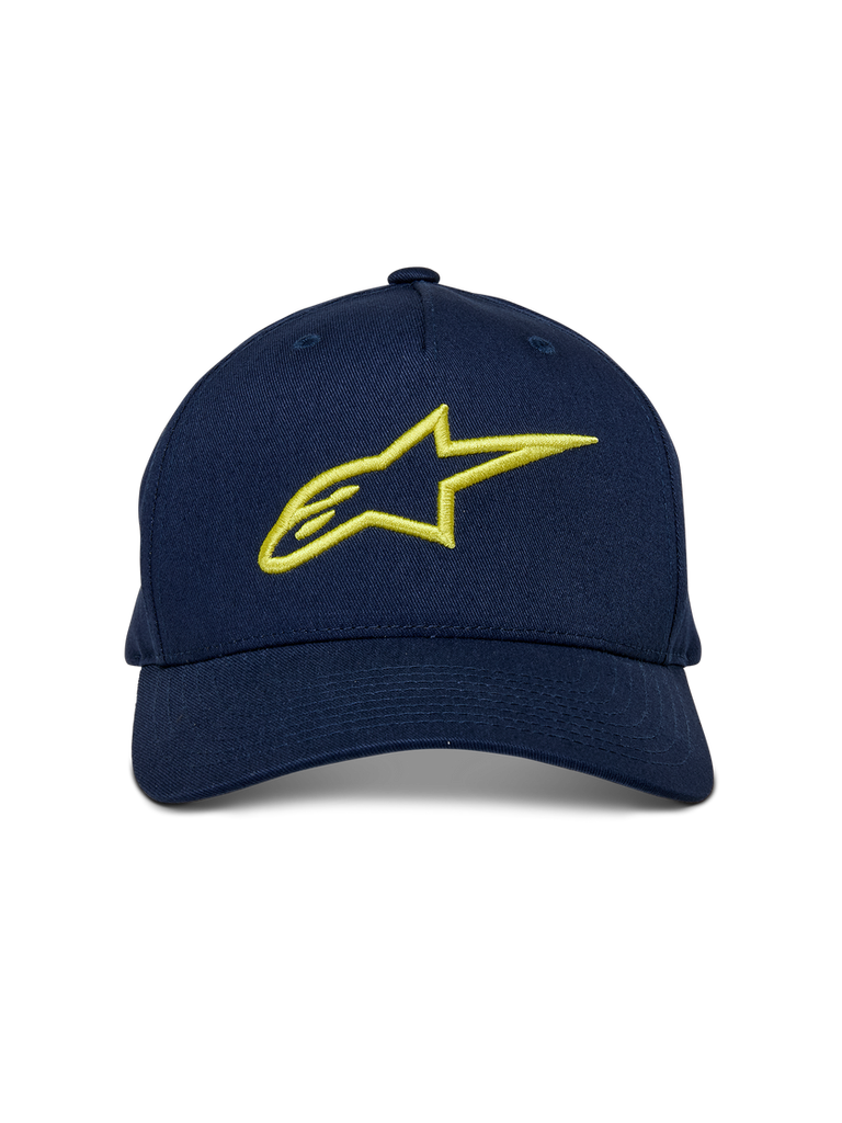 Alpinestars Ageless Snapback Hat - Navy/ Hi Vis/Yellow - View 5 | Everest Motorcycles