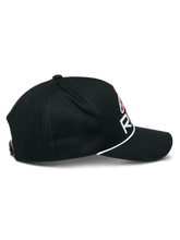 Load image into Gallery viewer, Alpinestars Ride Comp Snapback Hat - Black/White/Red - View 4 | Everest Motorcycles