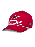 Alpinestars Ride Comp Snapback Hat - Red/White/Black