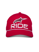 Load image into Gallery viewer, Alpinestars Ride Comp Snapback Hat - Red/White/Black - View 5 | Everest Motorcycles