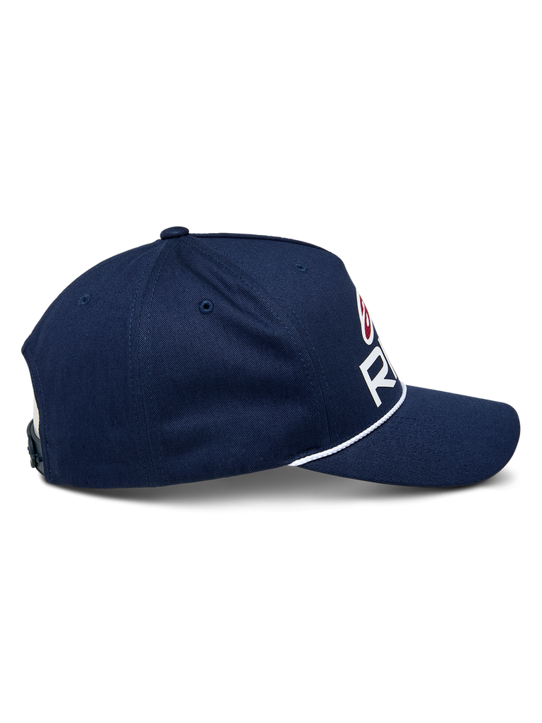 Alpinestars Ride Comp Snapback Hat - Navy/White/Red - View 4 | Everest Motorcycles