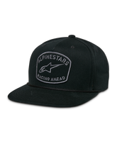Load image into Gallery viewer, Alpinestars Promptus Snapback Hat - Black - View 1 | Everest Motorcycles