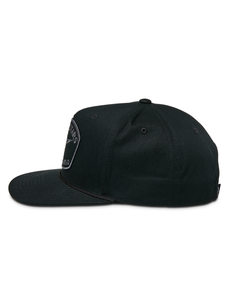 Alpinestars Promptus Snapback Hat - Black - View 2 | Everest Motorcycles