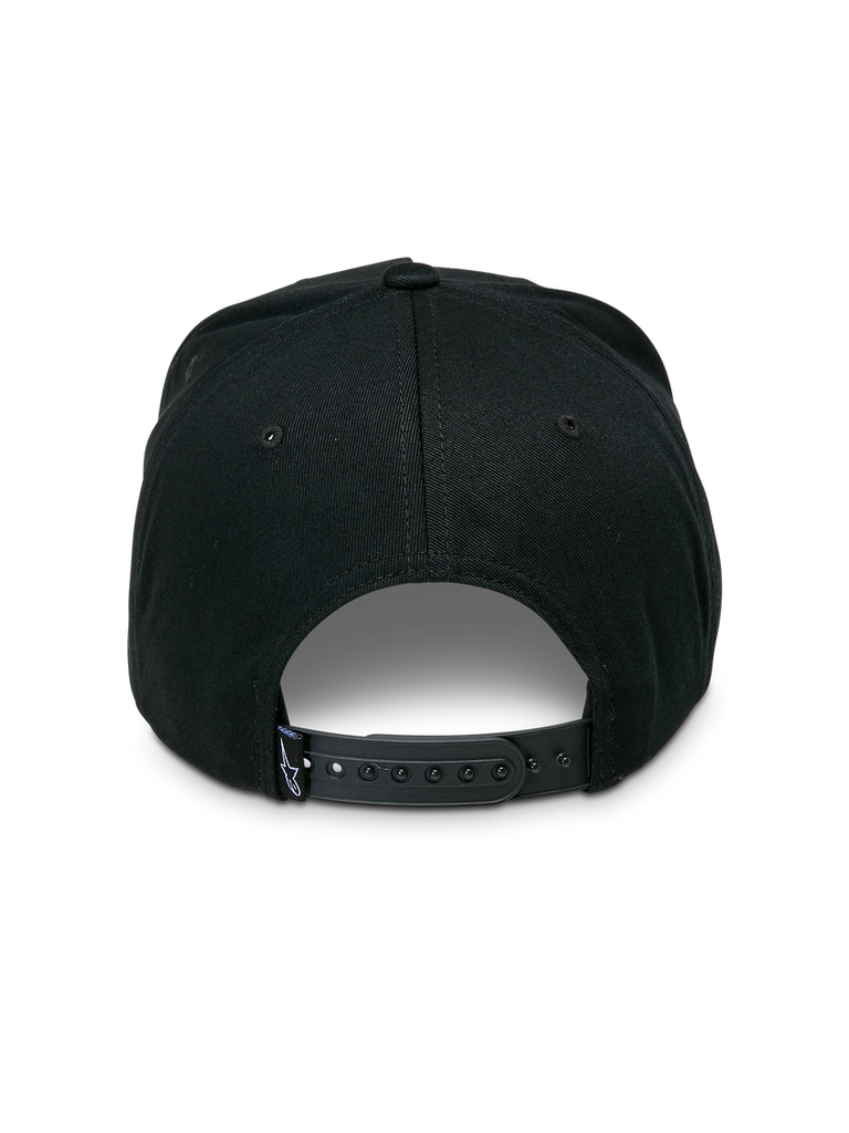 Alpinestars Promptus Snapback Hat - Black - View 3 | Everest Motorcycles