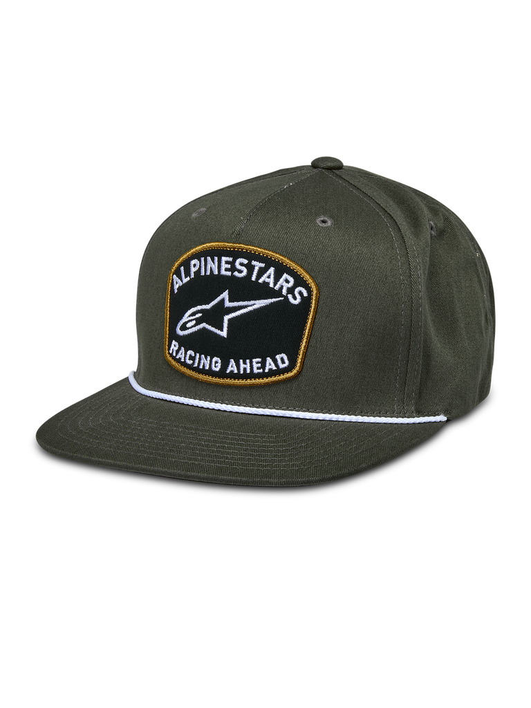 Alpinestars Promptus Snapback Hat - Military Green - View 1 | Everest Motorcycles