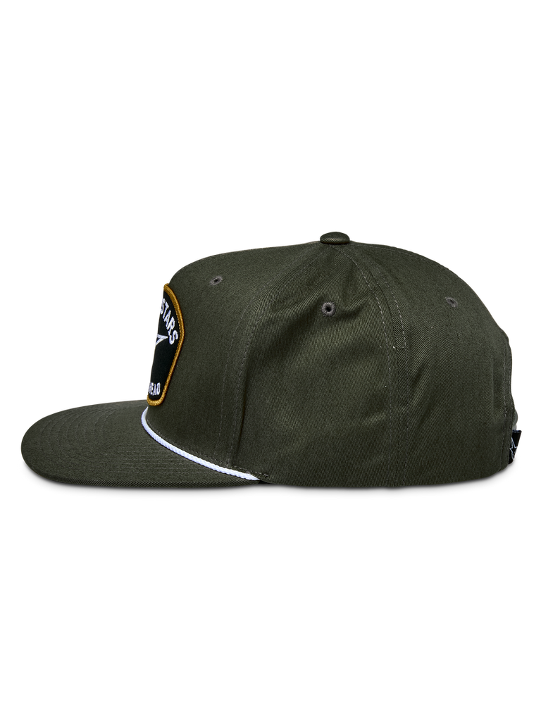 Alpinestars Promptus Snapback Hat - Military Green - View 2 | Everest Motorcycles