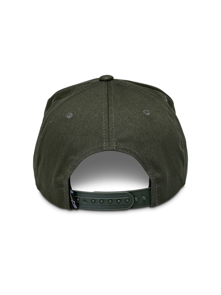 Alpinestars Promptus Snapback Hat - Military Green - View 3 | Everest Motorcycles