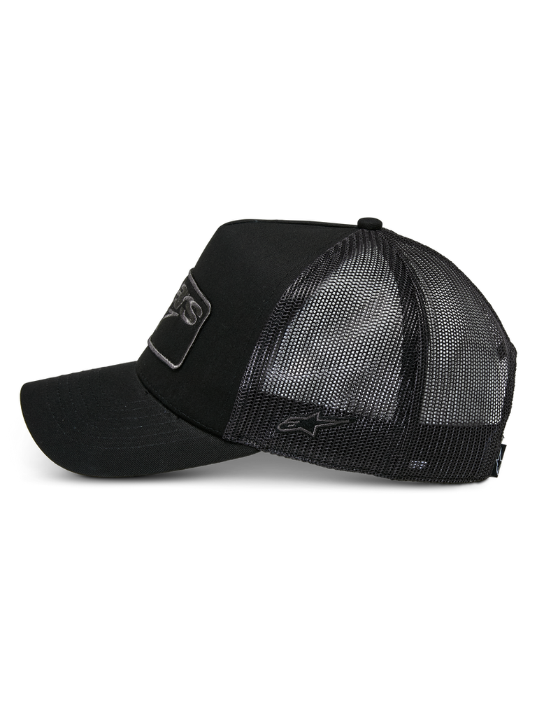 Alpinestars Focus Trucker Hat - Black/Black - View 2 | Everest Motorcycles