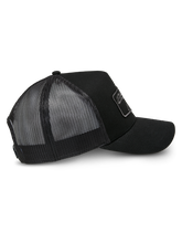Load image into Gallery viewer, Alpinestars Focus Trucker Hat - Black/Black - View 4 | Everest Motorcycles