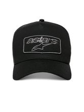 Load image into Gallery viewer, Alpinestars Focus Trucker Hat - Black/Black - View 5 | Everest Motorcycles