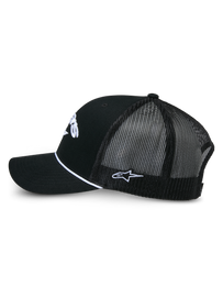 Alpinestars Agree Trucker Hat - Black/Black - View 2 | Everest Motorcycles
