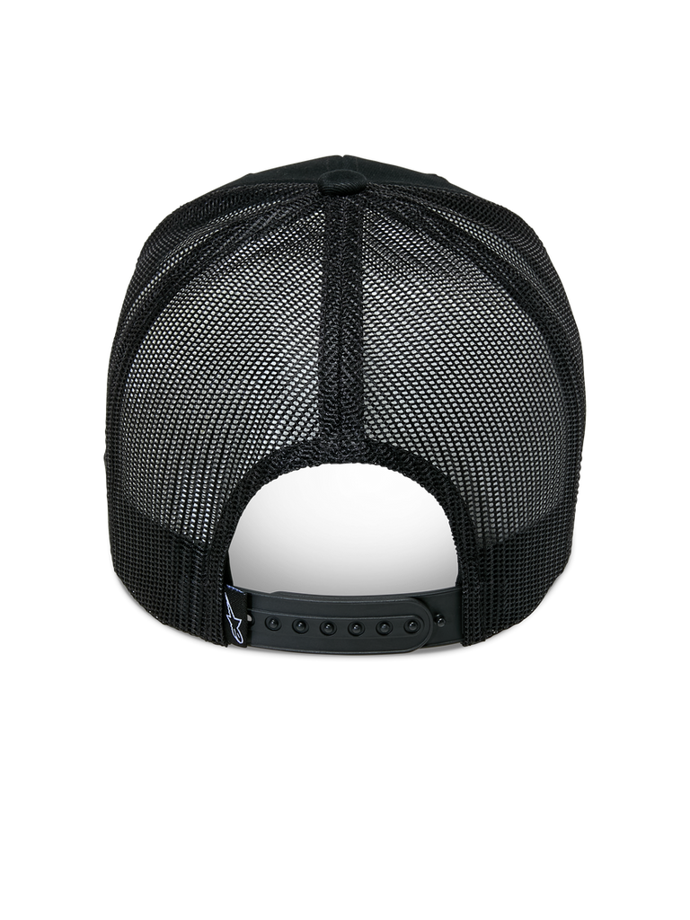 Alpinestars Agree Trucker Hat - Black/Black - View 3 | Everest Motorcycles