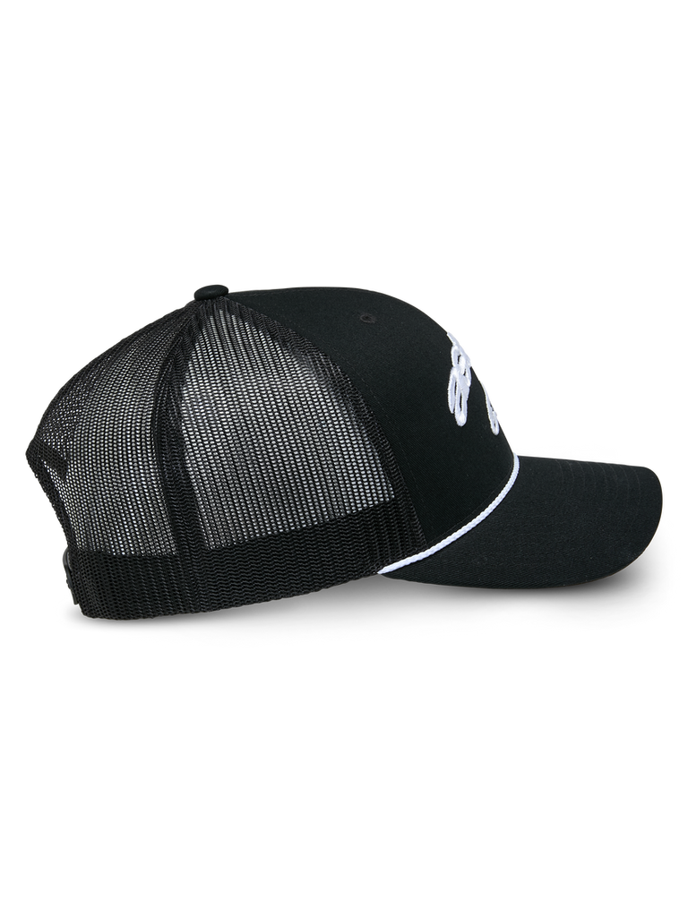 Alpinestars Agree Trucker Hat - Black/Black - View 4 | Everest Motorcycles