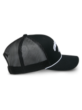Load image into Gallery viewer, Alpinestars Agree Trucker Hat - Black/Black - View 4 | Everest Motorcycles