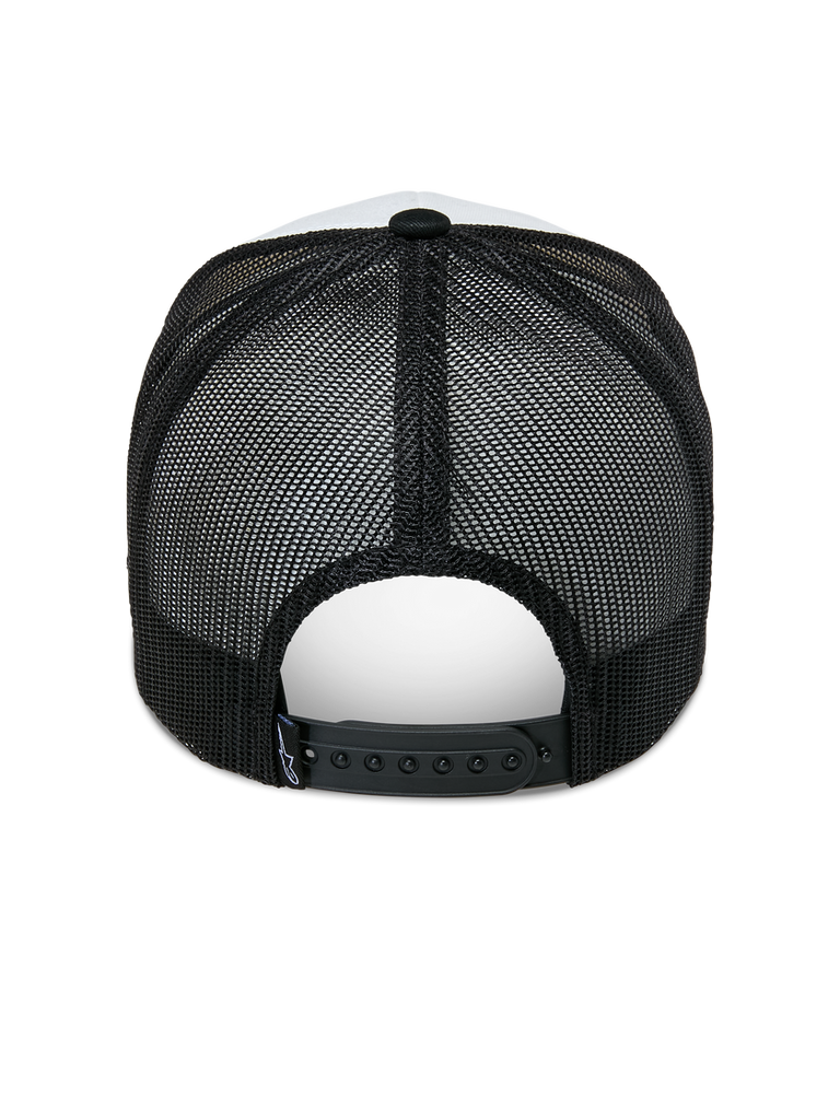 Alpinestars Agree Trucker Hat - White/Black - View 3 | Everest Motorcycles