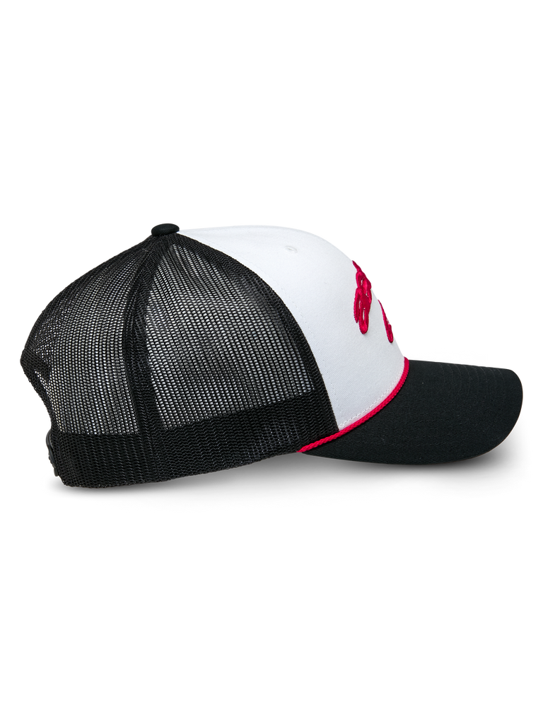 Alpinestars Agree Trucker Hat - White/Black - View 4 | Everest Motorcycles