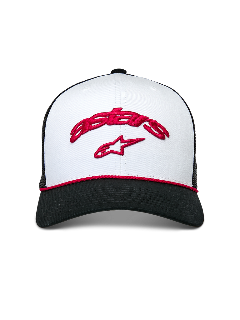 Alpinestars Agree Trucker Hat - White/Black - View 5 | Everest Motorcycles