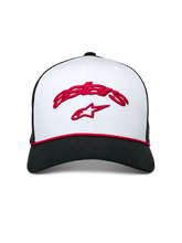 Load image into Gallery viewer, Alpinestars Agree Trucker Hat - White/Black - View 5 | Everest Motorcycles